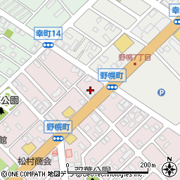北海道江別市野幌町2-4周辺の地図