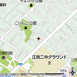 北海道江別市野幌代々木町25周辺の地図