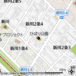 新川ひばり公園周辺の地図
