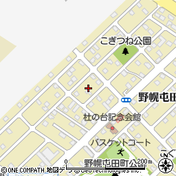 北海道江別市野幌屯田町10周辺の地図