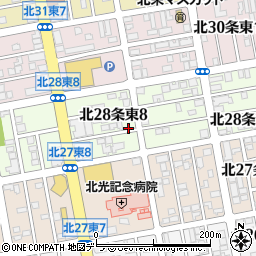 [葬儀場]東区博善斎場周辺の地図