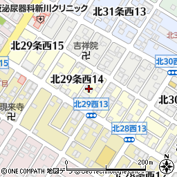 プレシャス２９周辺の地図