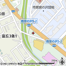 ゆで太郎 西宮の沢店周辺の地図