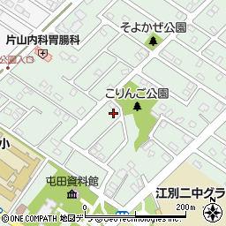 北海道江別市野幌代々木町29-3周辺の地図
