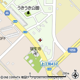株式会社共成レンテム　江別営業所周辺の地図