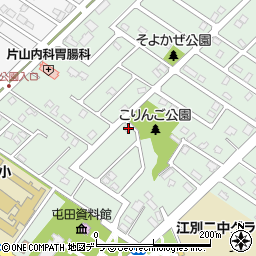 北海道江別市野幌代々木町29-1周辺の地図