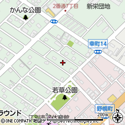 北海道江別市野幌代々木町43周辺の地図