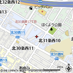 かや場冷蔵株式会社札幌営業所周辺の地図