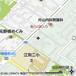 北海道江別市野幌代々木町31周辺の地図