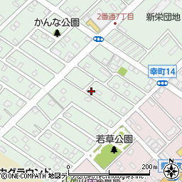 北海道江別市野幌代々木町43-15周辺の地図