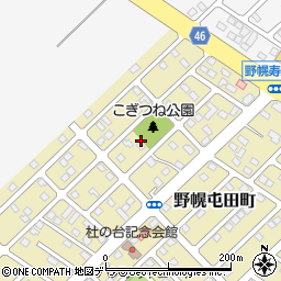 北海道江別市野幌屯田町7周辺の地図