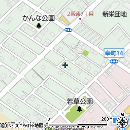 北海道江別市野幌代々木町43-16周辺の地図