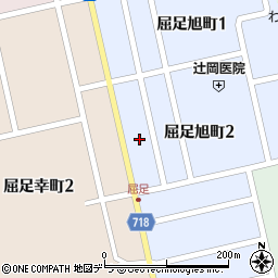 北海道上川郡新得町屈足旭町2丁目14周辺の地図