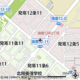 マルエイ札幌モーター株式会社周辺の地図