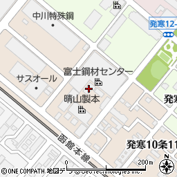 株式会社桑原電工札幌営業所周辺の地図