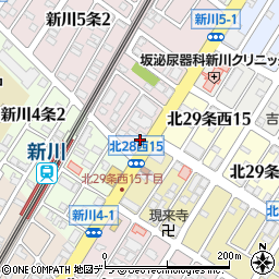 新川駅前みんなの耳鼻咽喉科周辺の地図
