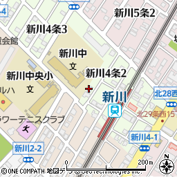 北海道札幌市北区新川４条2丁目5周辺の地図