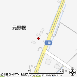 北海道江別市元野幌1178周辺の地図