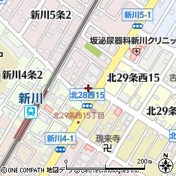 新川駅前みんなの耳鼻咽喉科周辺の地図