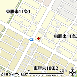 セイコーマート東雁来１１条店周辺の地図