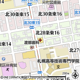 ダイハツ北海道販売東店周辺の地図