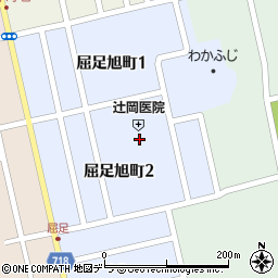 北海道上川郡新得町屈足旭町2丁目88周辺の地図