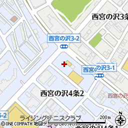 ソフトバンク札幌西周辺の地図