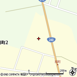 北海道釧路市阿寒町旭町周辺の地図
