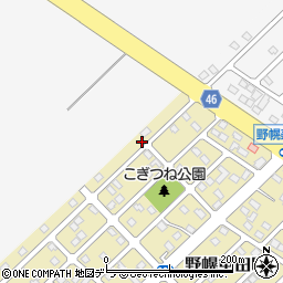 北海道江別市野幌屯田町1周辺の地図