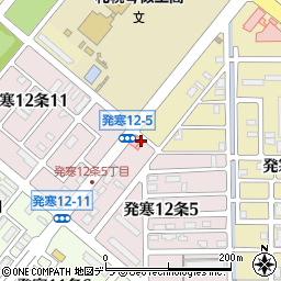 鉄工団地診療所周辺の地図