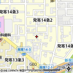 エスセーナ西札幌周辺の地図