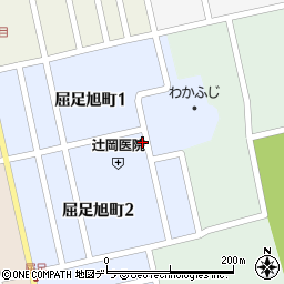 北海道上川郡新得町屈足旭町2丁目86周辺の地図