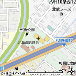 北海道ふそう札幌西支店営業周辺の地図