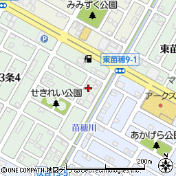 有限会社北海道パークシステム周辺の地図