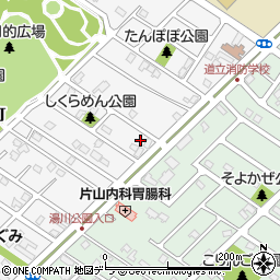 北海道江別市野幌寿町33-6周辺の地図