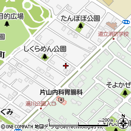 北海道江別市野幌寿町33-5周辺の地図