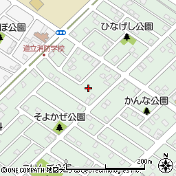 北海道江別市野幌代々木町2-29周辺の地図