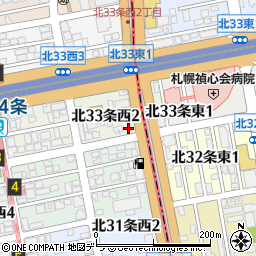 中国針灸院周辺の地図