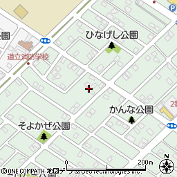 北海道江別市野幌代々木町3周辺の地図