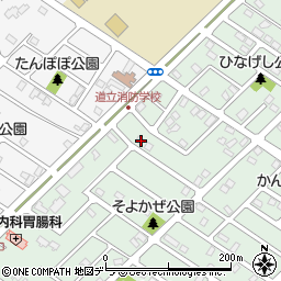 北海道江別市野幌代々木町2-10周辺の地図