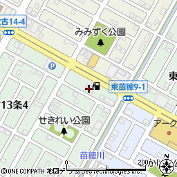 大東石油販売株式会社　札幌支店周辺の地図