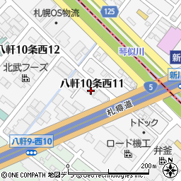 北海道ラップ株式会社周辺の地図