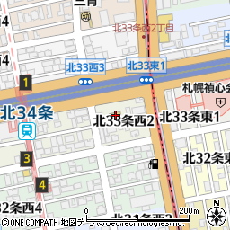 セブンイレブン札幌北インター店周辺の地図