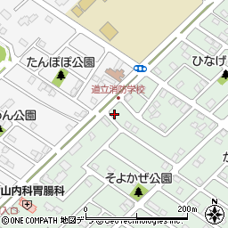 北海道江別市野幌代々木町2-11周辺の地図