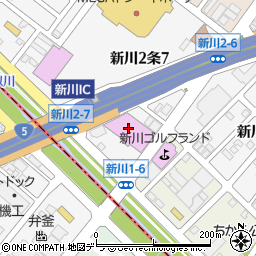 キャッツアイ　新川店周辺の地図