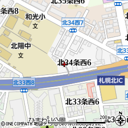 東日本高速道路　北海道支社周辺の地図