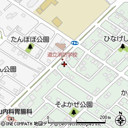 北海道江別市野幌代々木町2-1周辺の地図