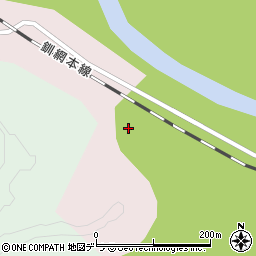 北海道釧路郡釧路町トリトウシ原野南４線周辺の地図