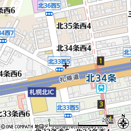 トーア札幌ビル周辺の地図