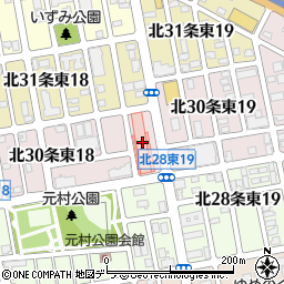 札幌東和病院周辺の地図